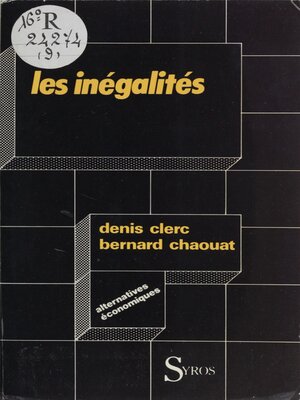 cover image of Les inégalités en question